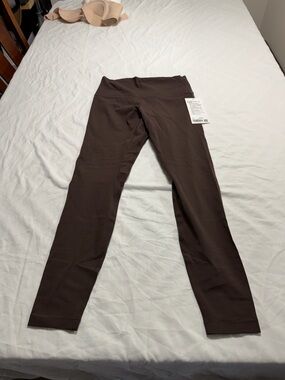 lululemon Align HR Pant 28" in deep brown